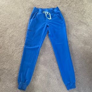 Figs royal blue joggers